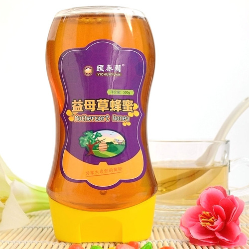 厂家直供天然益母草500g蜂蜜 颐春园国标一级益母草蜂蜜 零售批发