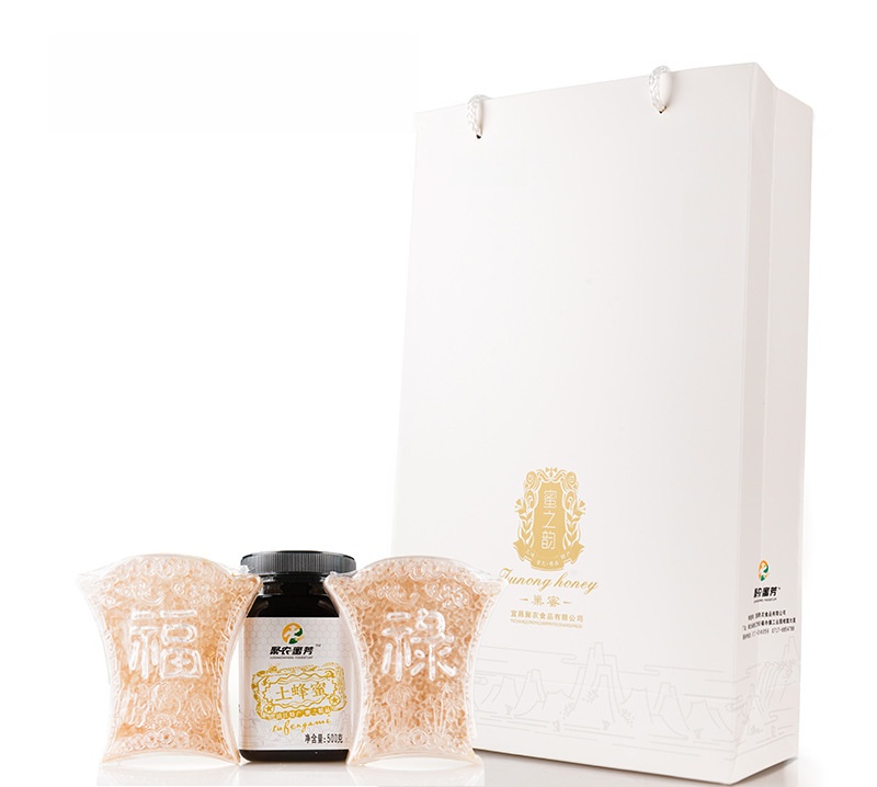 聚农蜜芳独立包装巢蜜 500克一块深山蜜源环境优越无污染贴牌加工