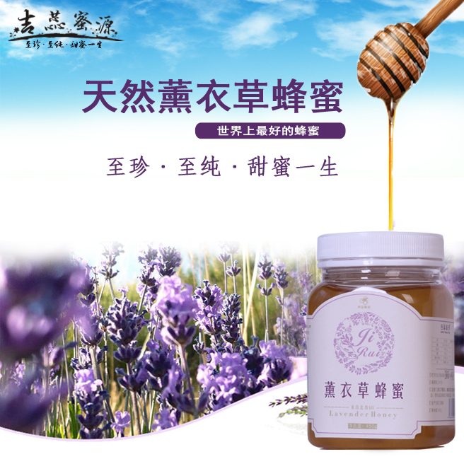 供应吉蕊蜜源薰衣草蜂蜜