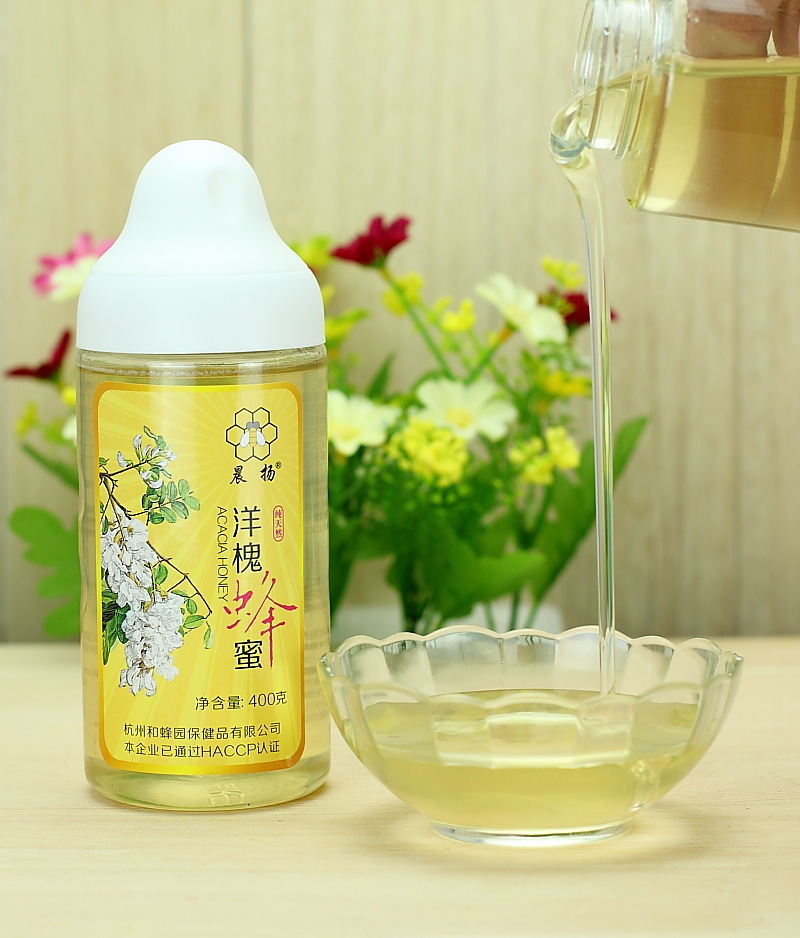 【可靠品质】 正宗洋槐蜂蜜 纯蜂蜜 自产无添加结晶蜜 正品400g