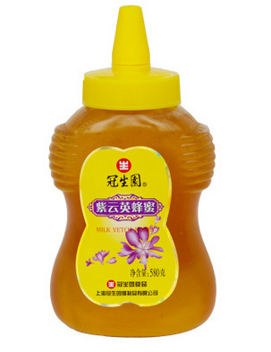 冠生园 580g紫云英蜂蜜 营养保健品 厂家直销 团购 送礼