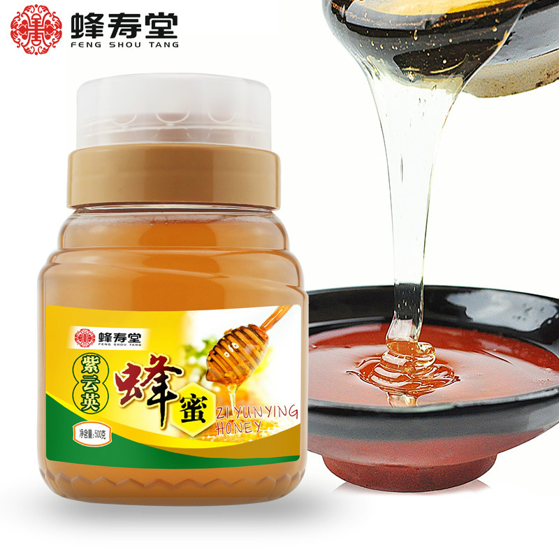 蜂寿堂 紫云英蜂蜜 500g 高品质 生态蜜 工厂批发