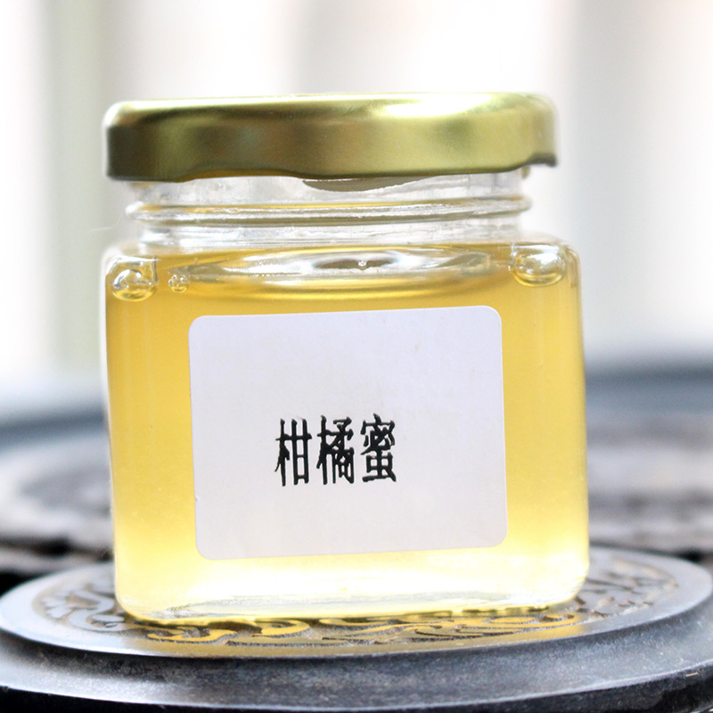 【试吃装】柑橘蜂蜜 柑橘花蜂蜜 批发 80克/瓶 任意6款试吃包邮