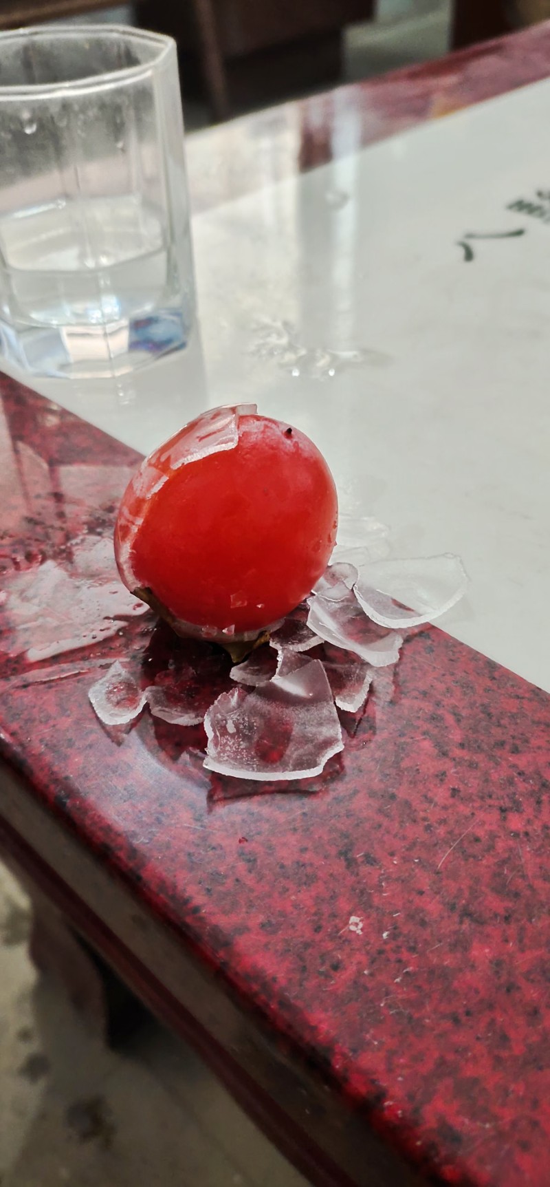 冻柿子 火罐蜜柿 火罐柿 产地直供