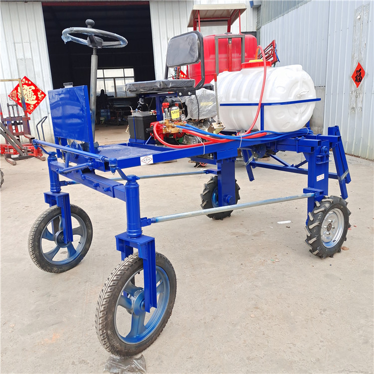 农用三轮四轮打药机乘坐式高压宽幅折叠瓜果蔬菜高架打药机