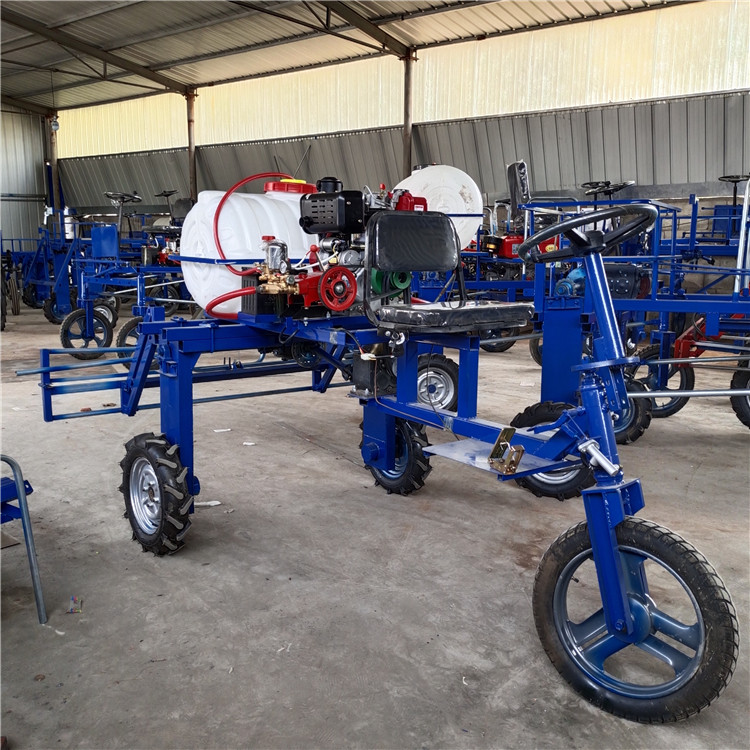 三轮四轮高架打药机蔬菜宽幅打药机液压折叠喷药车