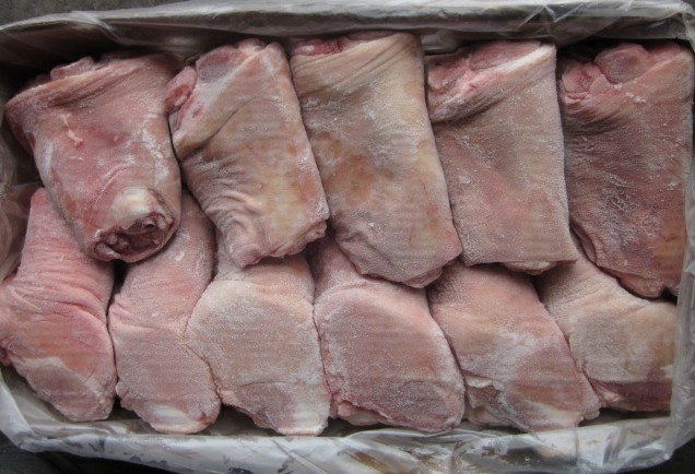 供应曲靖冷冻猪头 猪肘子