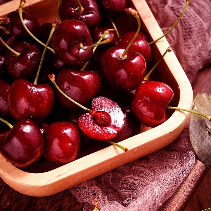 山东美早大樱桃烟台正宗车厘子新鲜水果当季现摘现发国产樱桃包邮