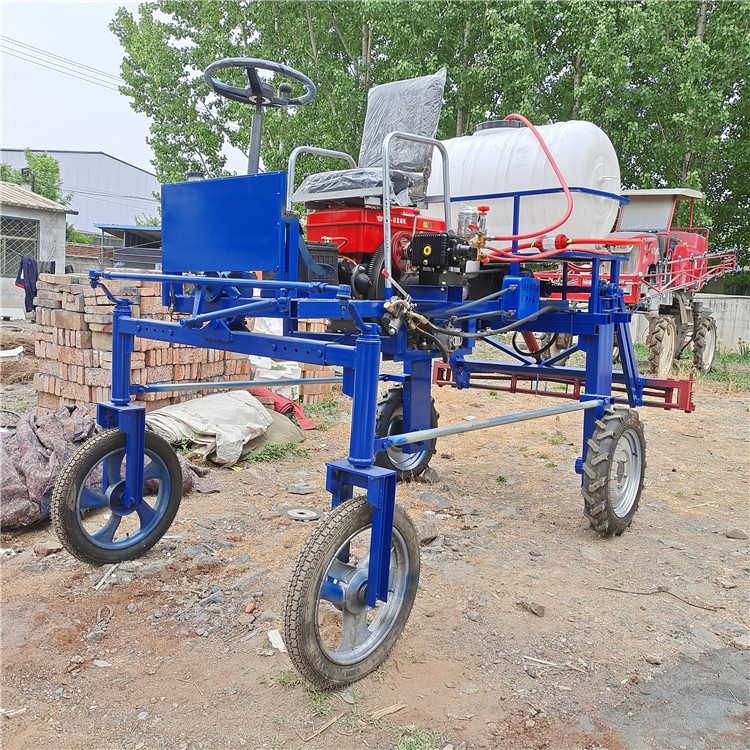 乘坐式四驱打药车 三轮四轮撒肥农药喷雾器 柴油四轮蔬菜喷药机