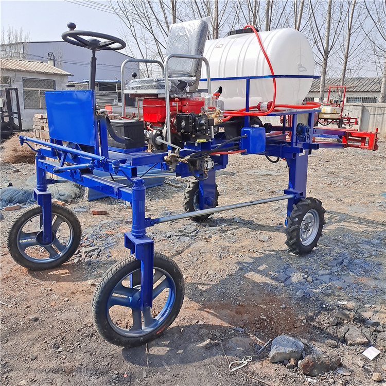乘坐式三轮四轮高压喷药机农用玉米小麦宽幅折叠喷管喷雾器